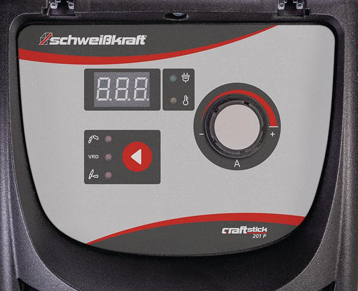 Elektrodenschweißgerät Craft-Stick 201 mit Zubehörkoffer