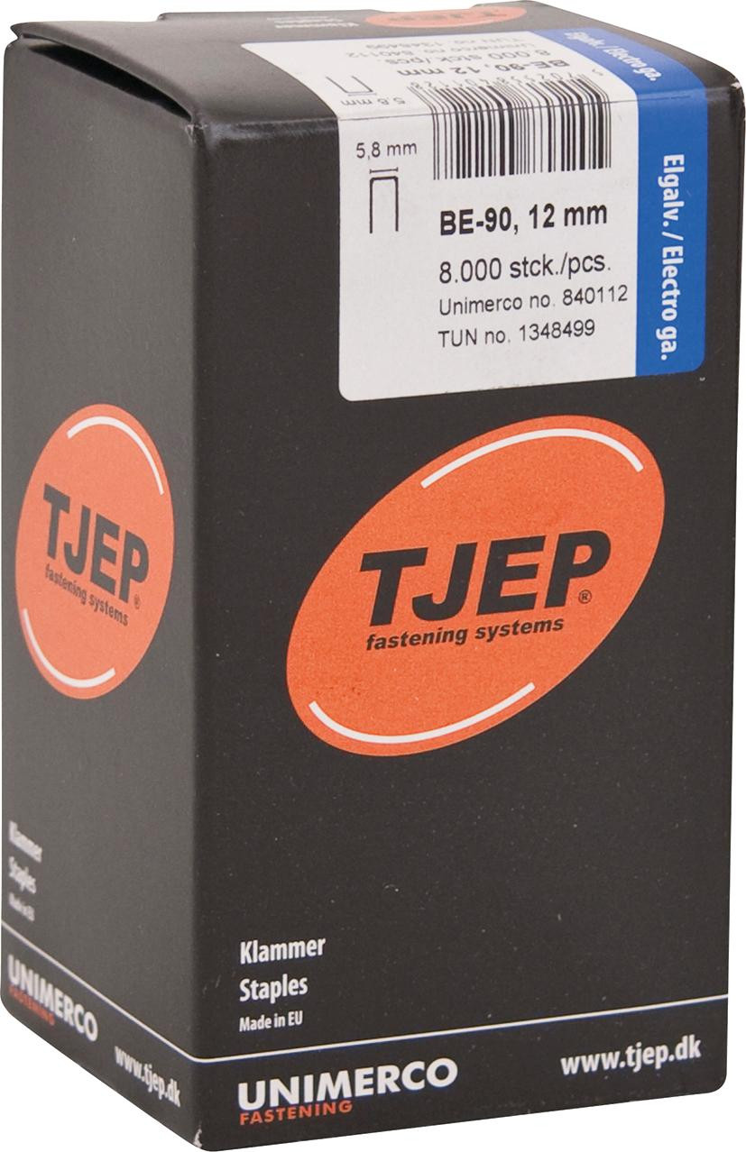 TJEP BE-90 Klammern 25mm Verzinkt und Geharzt