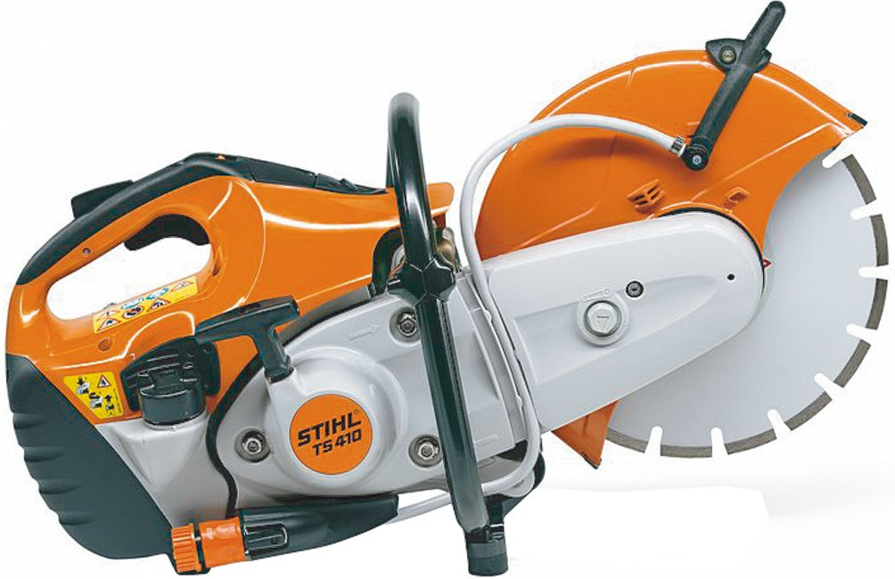 STIHL Benzin-Trennschleifer TS 410 3,2 kW 9,4 kg.mit 300mm KH-Trennscheibe Stein