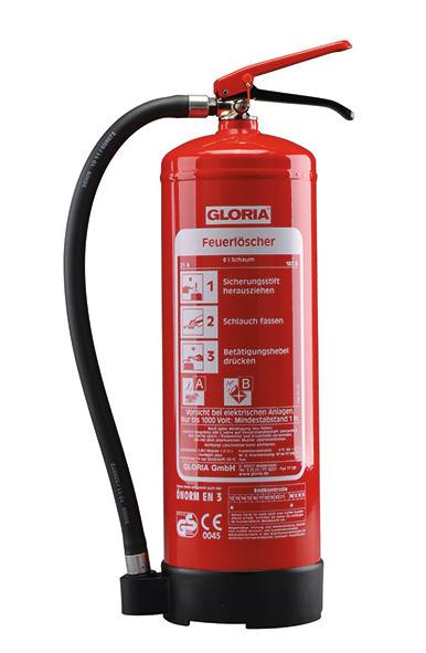 GLORIA Schaumfeuerlöscher SD6E AB 6 l Fluorfrei