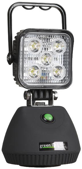 RECA MAXMOBIL LED-Kennleuchte, 12 Volt, gelb, mt Magnetfuß und Spiralkabel LED-KLM