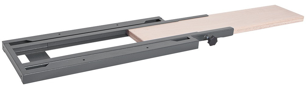 RECA MAXMOBIL Werkplatte ausziehbar inklusive Zwischenrahmen 735 mm, RAL 7016 Struktur NWPAP 73-R
