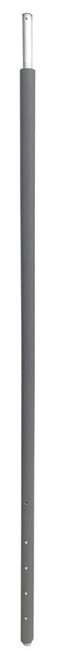 RECA MAXMOBIL Aluminium Spannstange mit PVC-Überzug, Einsatzbereich bis 2650 mm, kürzbar, Endzapfen-Ausführung 09-19 mm Zapfen ASB 1808-R