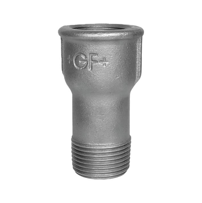 Fig. 526 - Verlängerung - Temperguß - verzinkt - 1/2 Zoll x 30 mm ( +GF+ )