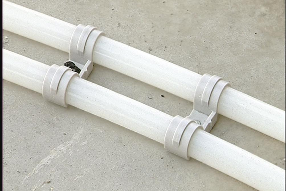 Kunststoff Doppelrohrschelle FPD 16