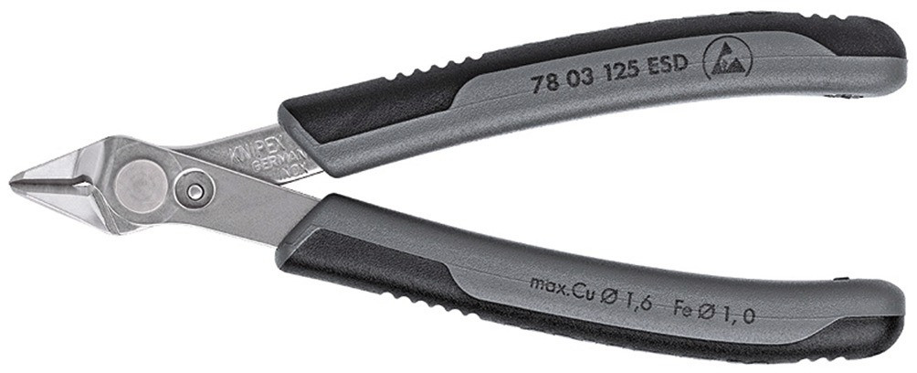 Electronic Super Knips 0, Ableitend125 mm