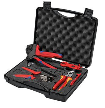Werkzeugkoffer Photovoltaik für Solar-Steckverbinder MC4 (Multi-Contact) 2,5 - 6,0mm2 7-tlg