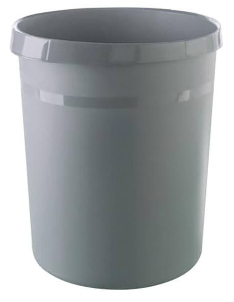 Papierkorb GRIP KARMA konisch 18 Liter dunkelgrau