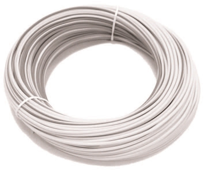 PVC - Aderleitung H07V-U 2,5mm² Weiss R100