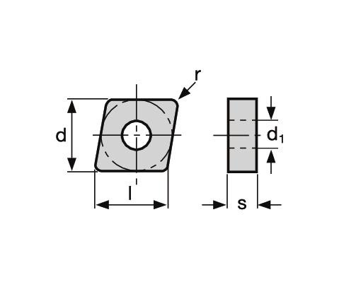 WENDEPLATTE CNMG 120412-MP BCP15T