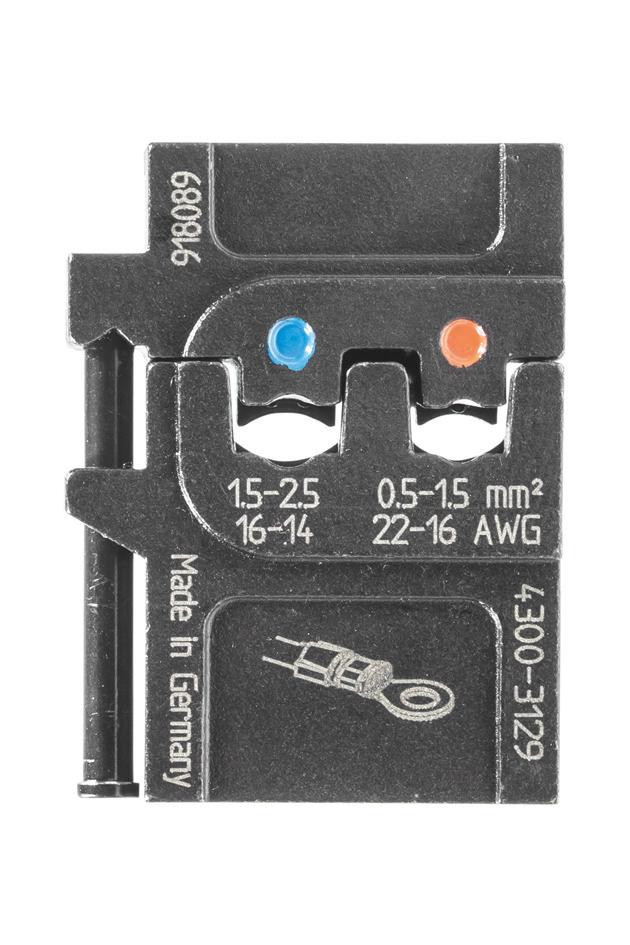 GEDORE Modul-Einsatz für isolierte Kabelschuhe 0,5-1,5/1,5-2,5 -8140-02- Nr.:1830562