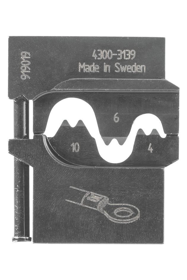 GEDORE Modul-Einsatz für unisolierte Kabelschuhe 4/6/10 -8140-03- Nr.:1830570