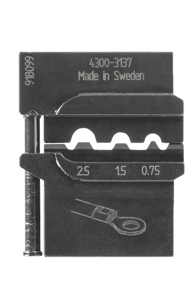 GEDORE Modul-Einsatz für unisolierte Kabelschuhe 0,75/1,5/2,5 -8140-04- Nr.:1830589