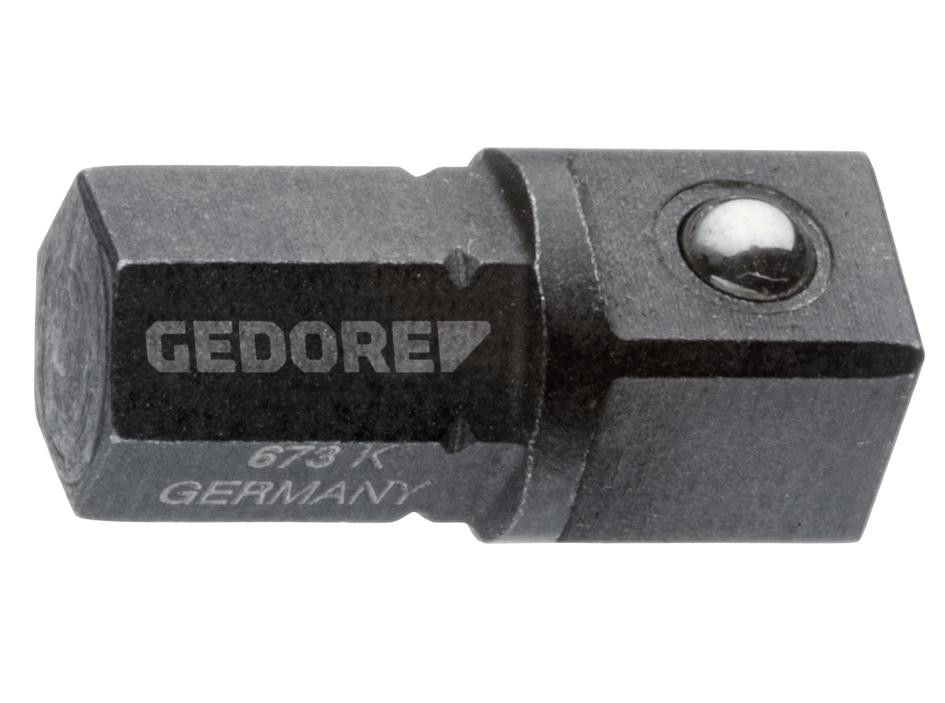 GEDORE Einsatz-Halter kurz 1/4" skt - 1/4" vkt -673 K- Nr.:2000245
