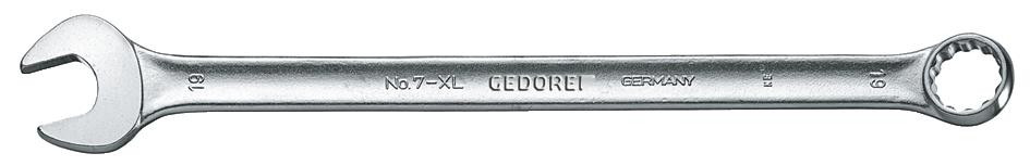 Ring-Maulschlüssel extra lang GEDORE-Vanadium ähnlich DIN 3113,7XL Sw 15 mm