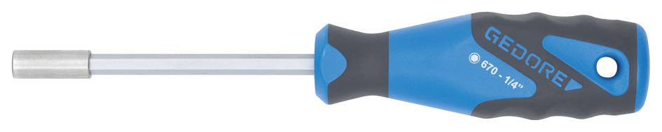 GEDORE Bit-Schraubendreher 1/4", 210 mm -670- Nr.:6536590
