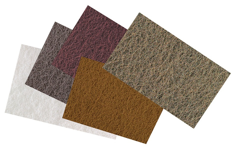3M Scotch Brite Handpad Schleifvlies 7448 S/UFN grau