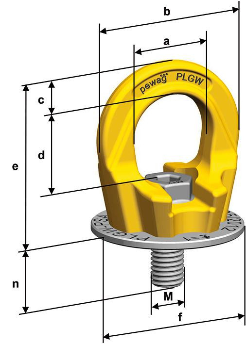RINGSCHRAUBE-PLGW BASIC PSA-M12-1PERSON