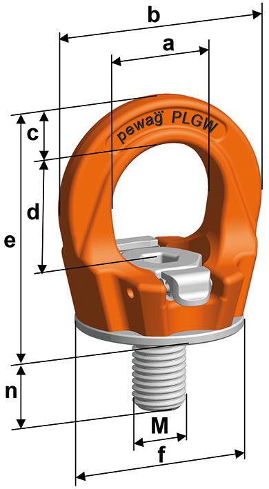 RINGSCHRAUBE-PLGW SUPREME-M20-2300KG