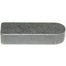 Tesné perá DIN 6885AB - C45+C - bez povrchovej úpravy - 6x6x14 mm