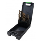 RECA ECO kazeta špirálových vrtákov, Mambo Box, HSS Co5, DIN 338, priemer 1-10 mm, 19-dielna