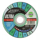RECA brúsny kotúč Ultra Inox, vypuklý, Ø 150 mm, hrúbka 7 mm, otvor 22,23 mm