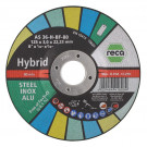 RECA hybridný brúsny kotúč, 125x3,0x22,23 mm