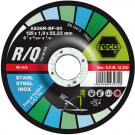 RECA rezno-brúsny kotúč R/Q, vypuklý, priemer 125 mm, hrúbka 1,9 mm, otvor 22,23 mm
