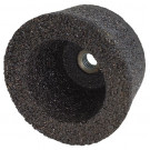 Brúsny hrniec na kameň, kužeľový tvar, 110/90x55 mm, M14, zrno 16