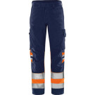 FRISTADS pracovné nohavice 134238-271, modrá/oranžová, veľ. 48