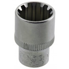 RECA Power System 4v1 nástrčný nadstavec, 1/4", veľkosť 4 mm