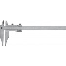 Presné dielenské posuvné meradlo, rozsah merania 400 mm, dĺžka meracieho ramienka 125 mm