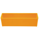 RECA prázdny box F3, oranžová, ŠxVxH: 208x52x63 mm