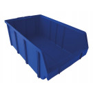 Plastový úložný box, PP, veľ.1, modrá farba