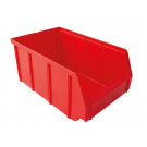 Plastový úložný box, PP, veľ.2, červená farba