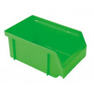 Plastový úložný box, PP, veľ.4, zelená farba