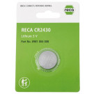 RECA gombíková batéria 3V CR 2430 ( DL2430/BR2430)