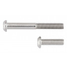 Skrutky s polguľatou hlavou DIN 34805-1 - A2-070 - M3x4 mm - TX10