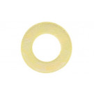 Podložky DIN 125A - 140HV - oceľ - žltý zinok - M4 = 4,3 mm