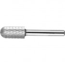 HSS fréza C valcového tvaru 6x20 mm stopka 6 mm zúbkovanie 3