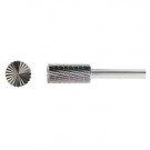 HSS fréza AS valcového tvaru 12x25 mm stopka 6 mm zúbkovanie 3