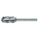 RECA frézy z karbidu, valcovitý tvar, hliník, priemer x dĺžka 10 x 20 mm so stopkou 6 mm