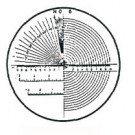 Čiarová doštička, veľ.6, pre univerzálnu meraciu lupu