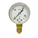 AIR LIQ.-FLAS.MANOMETER-KYSLIK 315 BAR