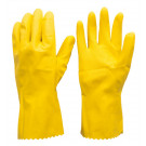 Handschuh Latex, Gelb, Gr. 7