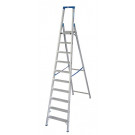 Stabilo schodíkový rebrík, 10 priečok, výška 3,20 m, pracovná výška 4,35 m, hmotnosť 13,0 kg