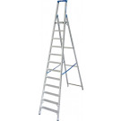 Stabilo rebrík so stupienkami, 12 priečok, výška 3,70 m, pracovná výška 4,80 m, hmotnosť 15,6 kg