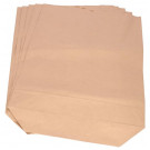 Papierové vrecká, hnedá, 120 litrov, 700x950 mm, 2-vrstvové