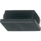 Obdĺžniková zátka do rúry, dĺžka 20 mm, šírka 15 mm, výška 16,5 mm, čierna