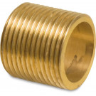Obr. 531 - Jednoduchá vsuvka - mosadz - slepá - 1/2 palca x 30 mm
